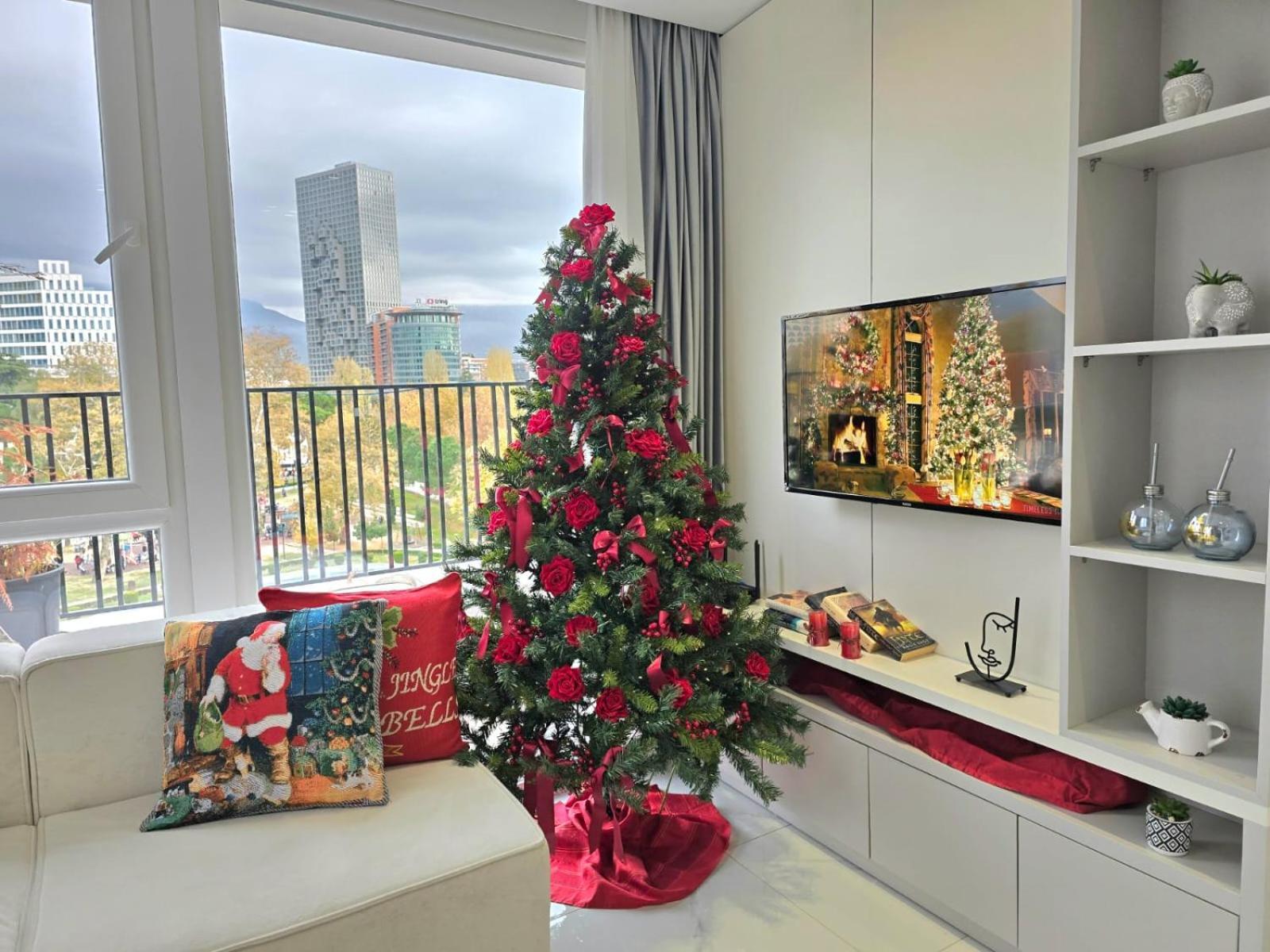 Penthouse With A City View Tirana Exterior photo